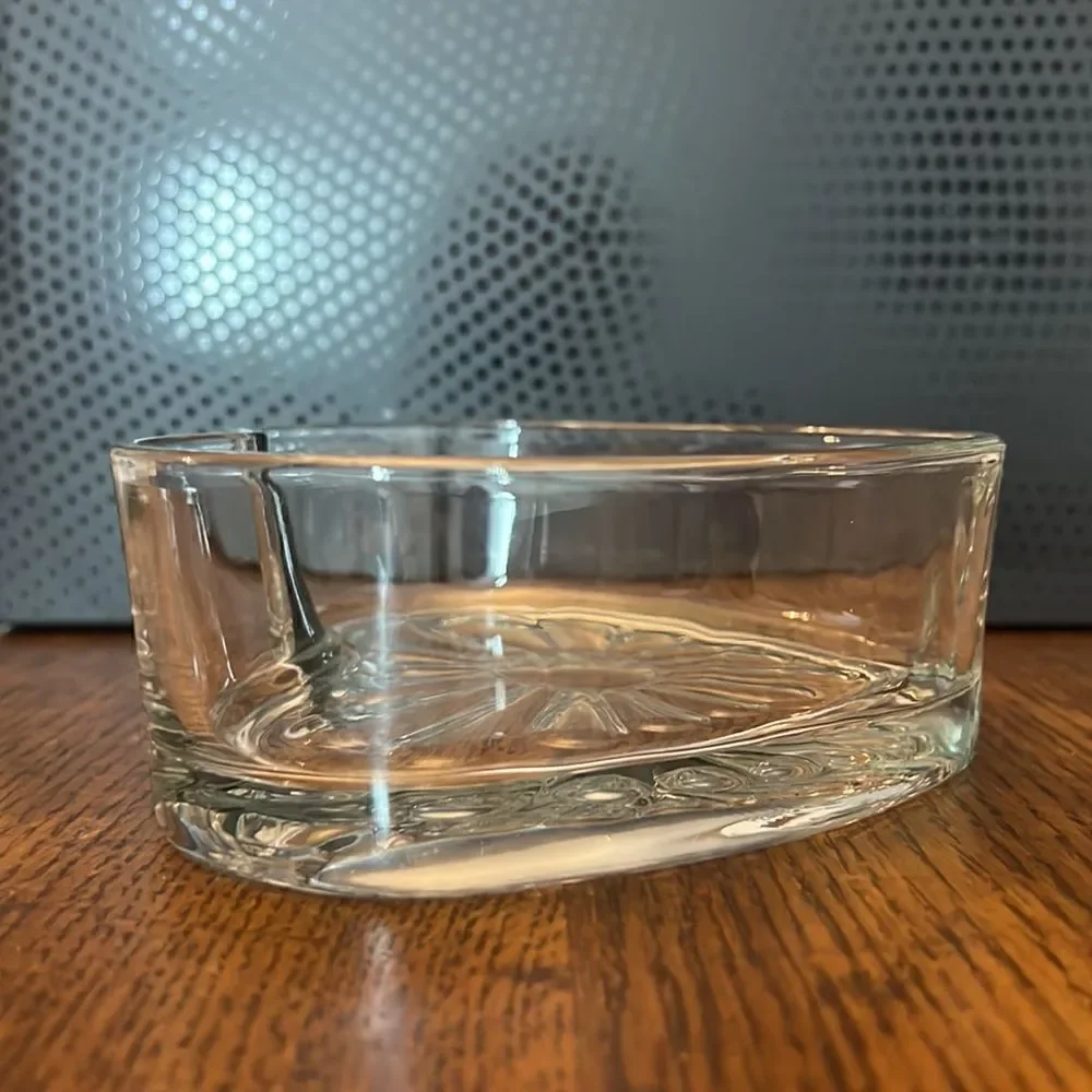 Valentine's Day Heart Shaped Glass‎ Bowl | Brand New